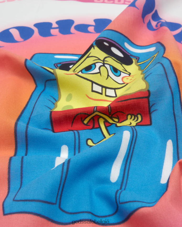 Spongebob drukke mensen, fout Heren GCDS veelkleurig accessoire 4600VF268