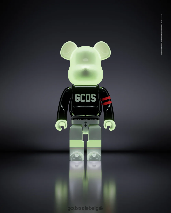 1000% Heren GCDS x Be@rbrick zwart accessoire 4600VF290