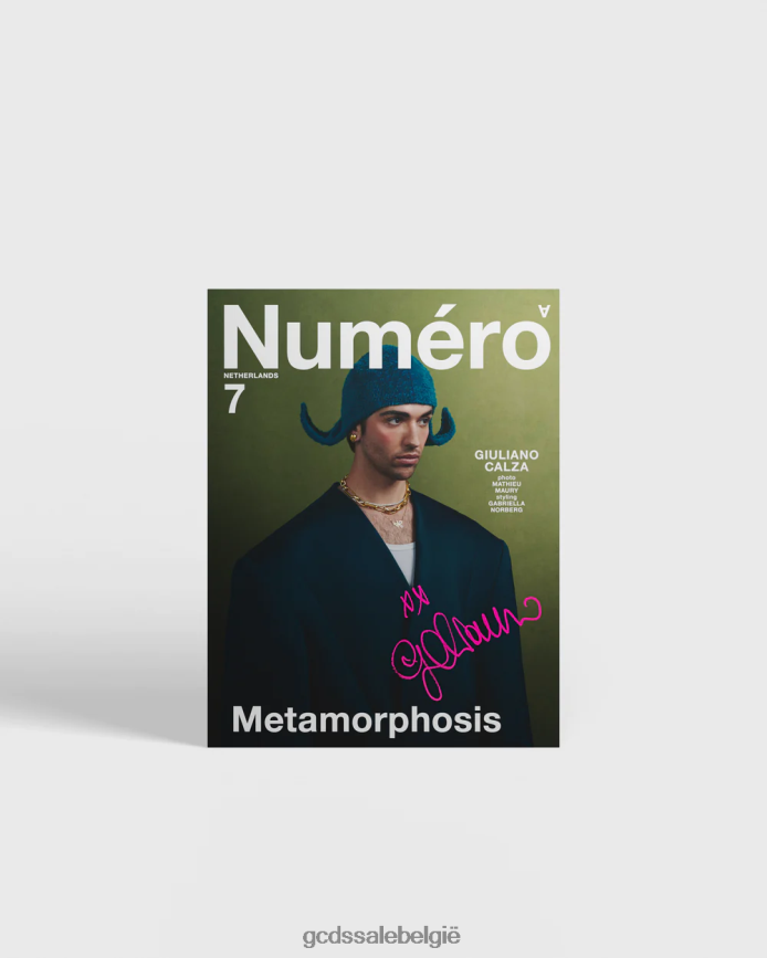giuliano calza x numero nl coverster Heren GCDS veelkleurig accessoire 4600VF292