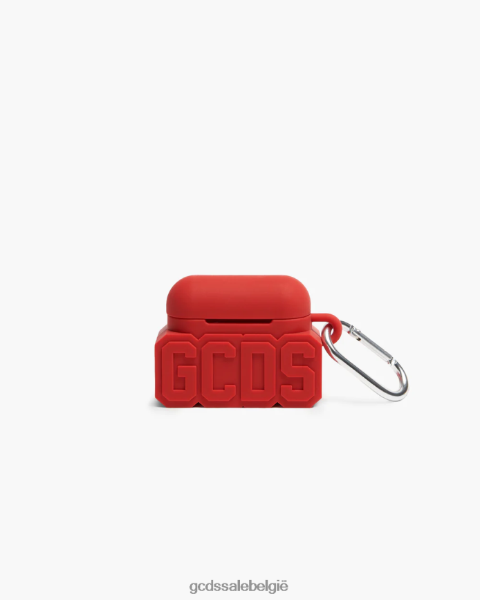 pro oortelefoonhoesje Heren GCDS rood accessoire 4600VF308