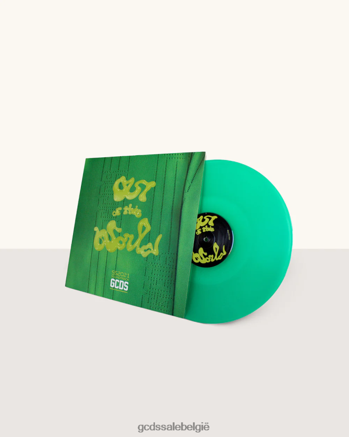 ss21 "niet van deze wereld" originele soundtrack vinyl van dardust Heren GCDS groente accessoire 4600VF294