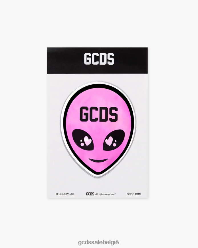 wirdo maxi-sticker Heren GCDS roze accessoire 4600VF305