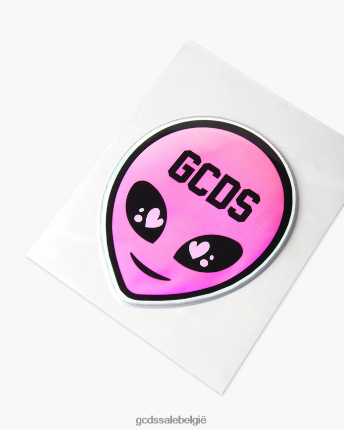 wirdo maxi-sticker Heren GCDS roze accessoire 4600VF305