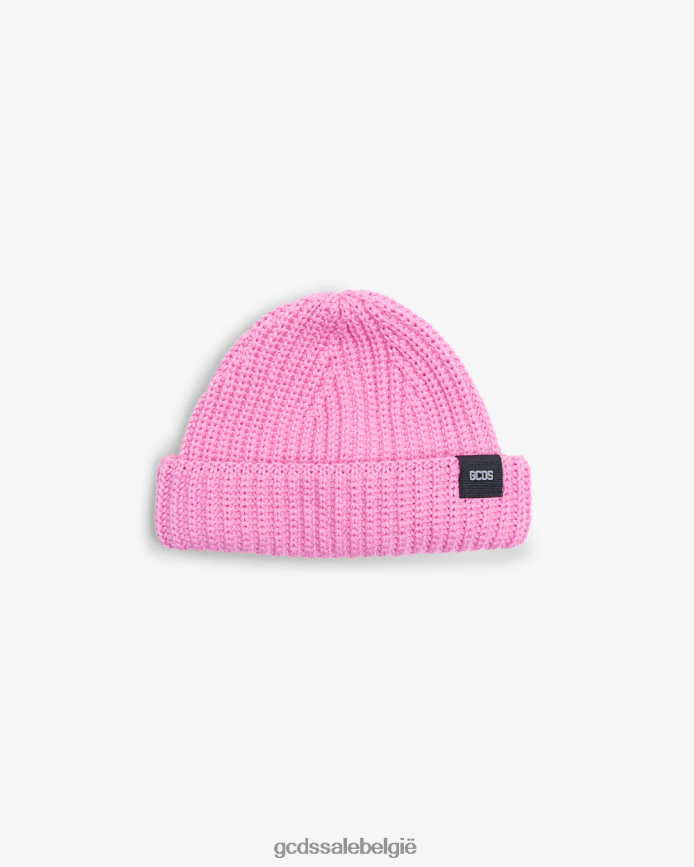 gele katoenen hoed Heren GCDS fuchsia accessoire 4600VF235