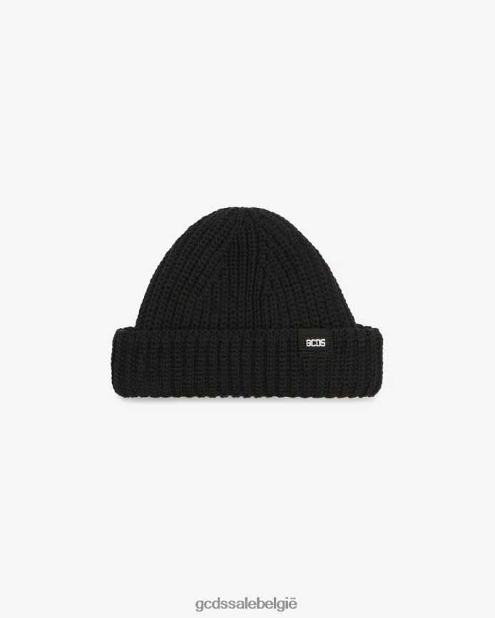 gele katoenen hoed Heren GCDS zwart accessoire 4600VF232