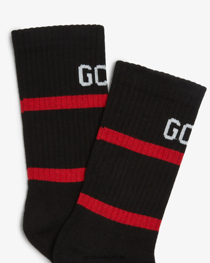 88 sokken met logo Heren GCDS zwart accessoire 4600VF205