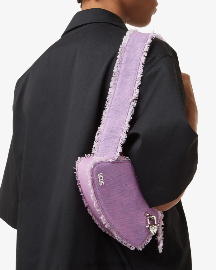 Comma denim kleine crossbodytas Heren GCDS roze accessoire 4600VF247