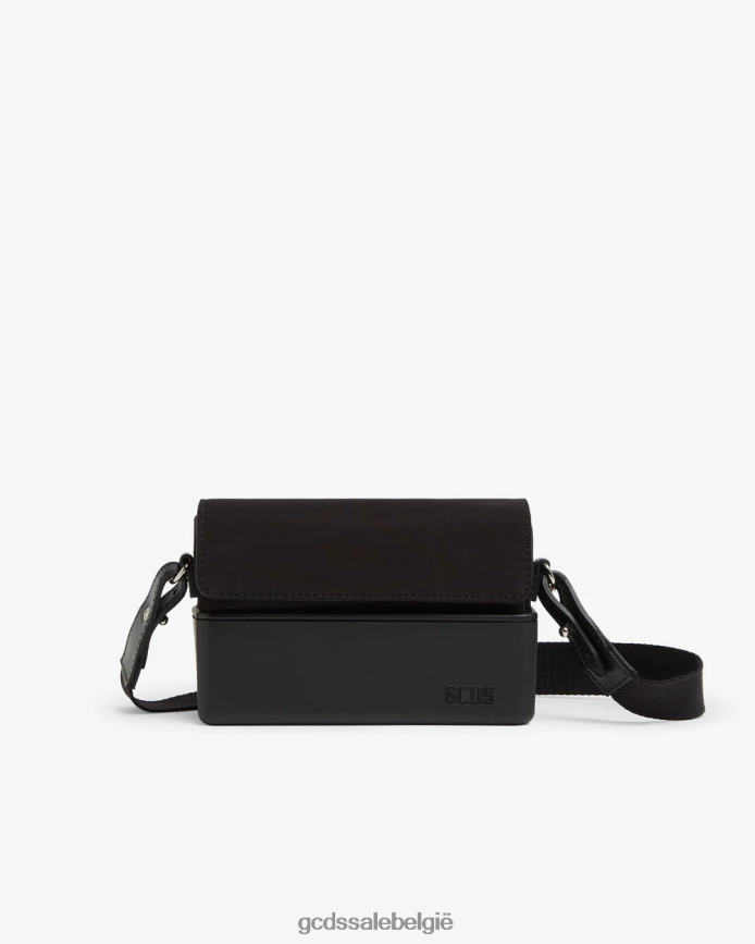Matilda nylon messengertas Heren GCDS zwart accessoire 4600VF261