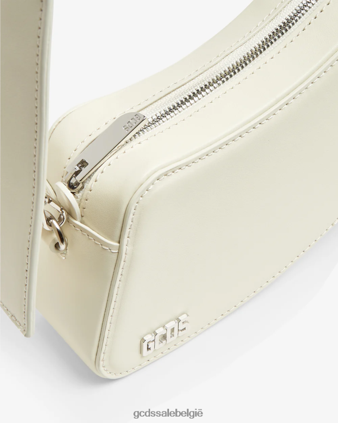 komma kleine crossbodytas Heren GCDS gebroken wit accessoire 4600VF253