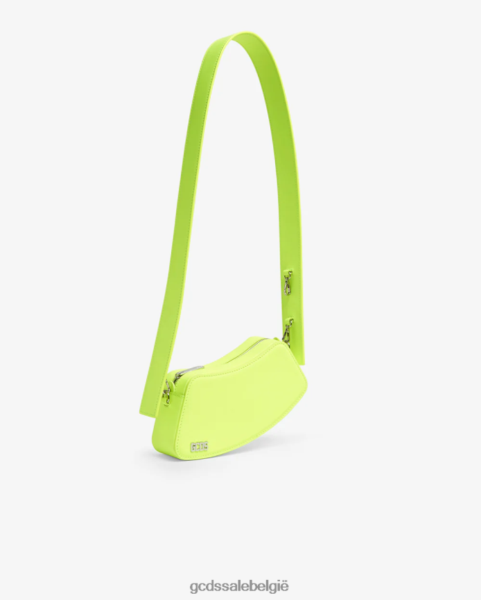 komma kleine crossbodytas Heren GCDS geel fluo accessoire 4600VF255