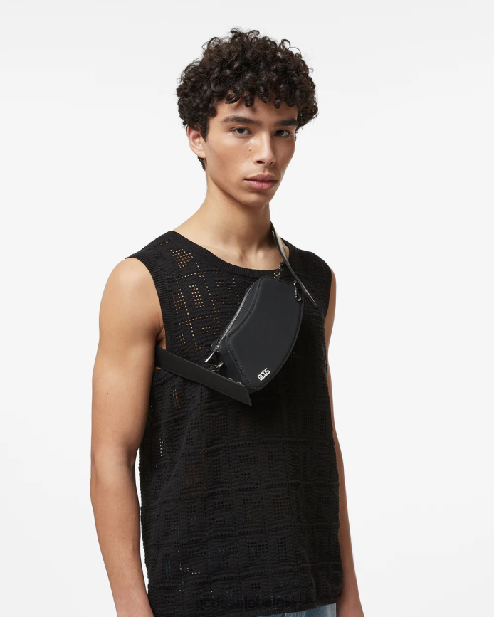 komma kleine crossbodytas Heren GCDS zwart accessoire 4600VF250