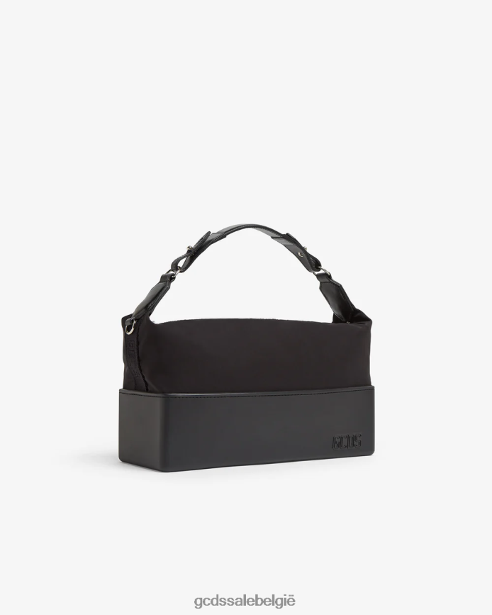 matilda nylon middelgrote tas Heren GCDS zwart accessoire 4600VF257
