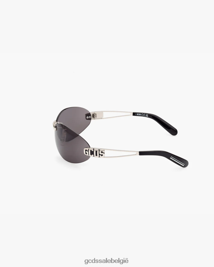 gd0032 ovale zonnebril Heren GCDS zwart accessoire 4600VF275