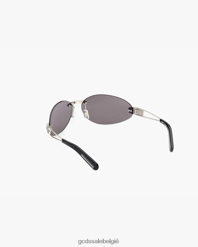 gd0032 ovale zonnebril Heren GCDS zwart accessoire 4600VF275