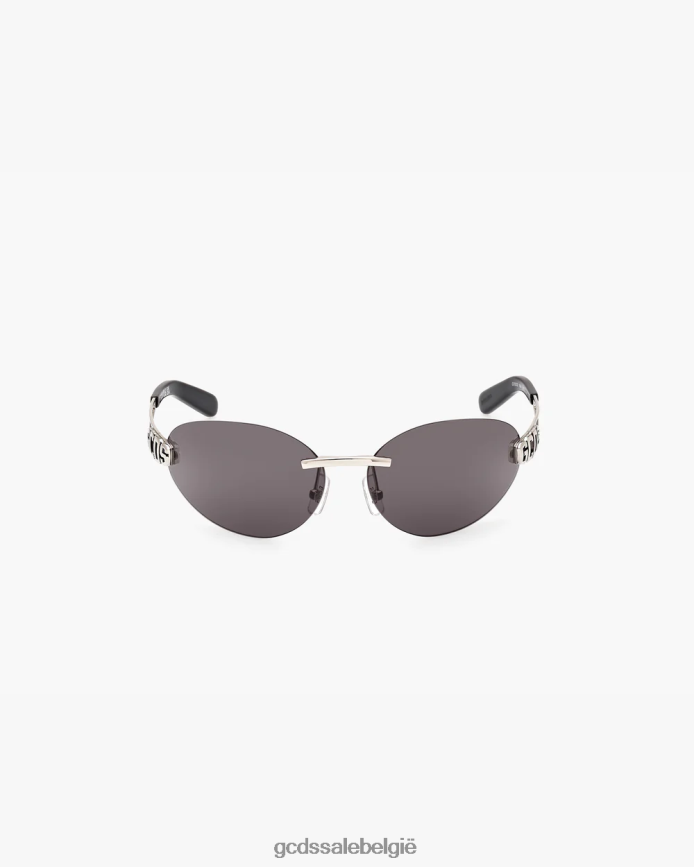 gd0032 ovale zonnebril Heren GCDS zwart accessoire 4600VF275