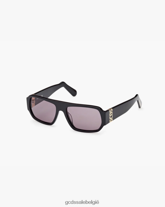 gd0034 geometrische zonnebril Heren GCDS zwart accessoire 4600VF276