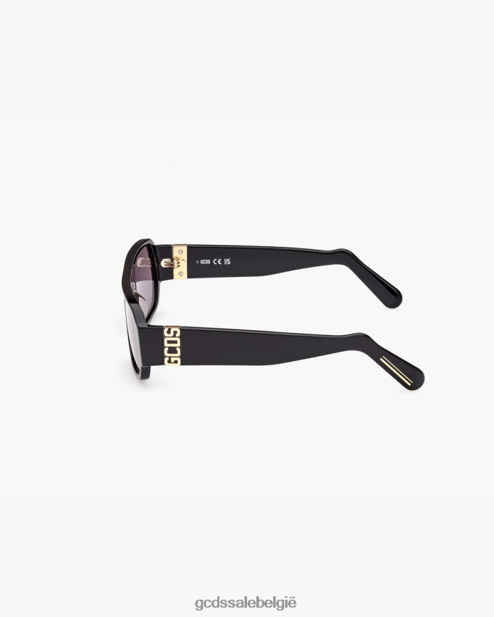 gd0034 geometrische zonnebril Heren GCDS zwart accessoire 4600VF276