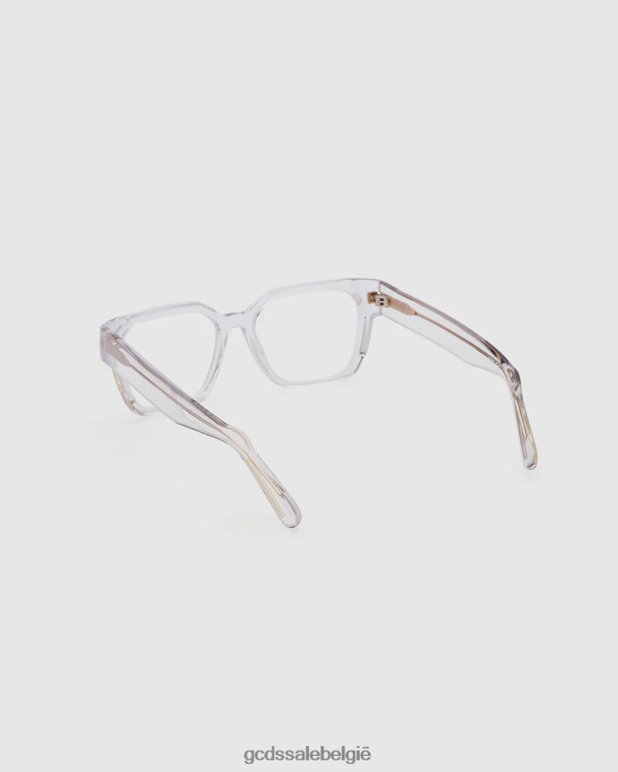 gd5013 vierkante bril Heren GCDS transparant accessoire 4600VF284