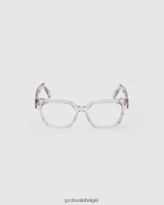 gd5013 vierkante bril Heren GCDS transparant accessoire 4600VF284