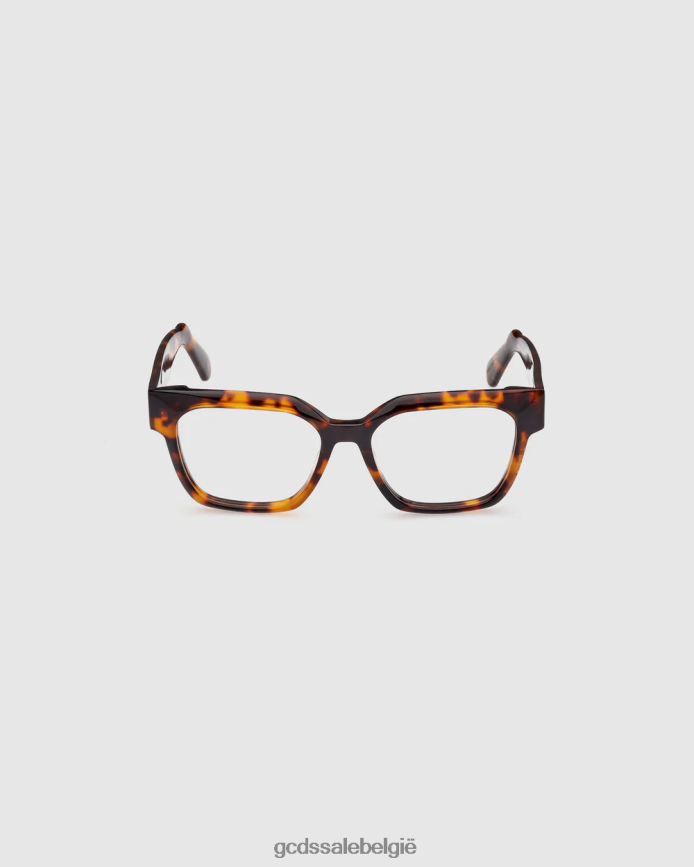gd5013 vierkante bril Heren GCDS veelkleurig accessoire 4600VF281