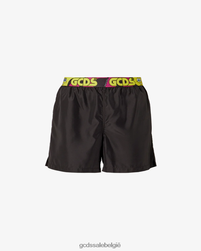 Zwemshort met Spongebob-logo Heren GCDS zwart kleding 4600VF153