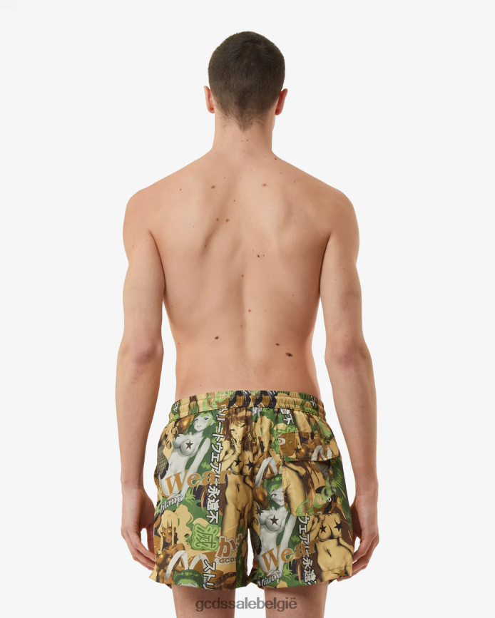 hentai zwemshorts Heren GCDS veelkleurig kleding 4600VF155