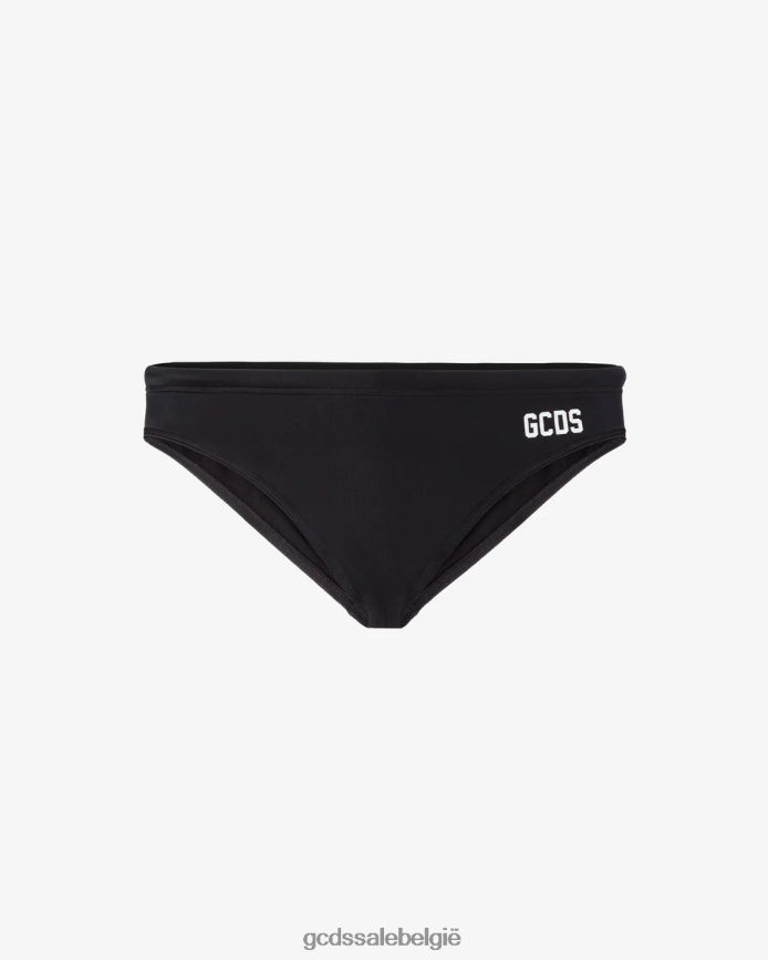 klassieke logoslip Heren GCDS zwart kleding 4600VF159