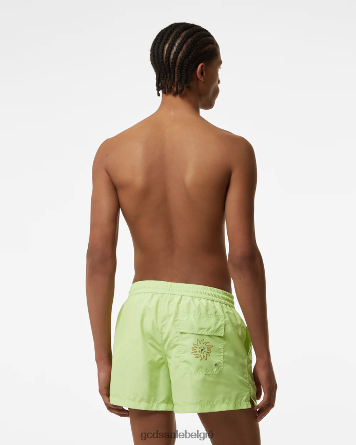 surfwirdo zwemshort Heren GCDS limoen kleding 4600VF157
