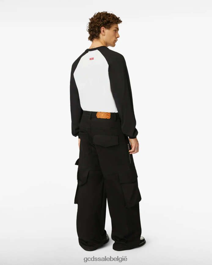ultracargo broek Heren GCDS zwart kleding 4600VF110