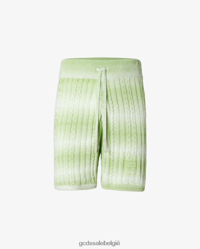 vlechten degraderen korte broeken Heren GCDS limoen kleding 4600VF113