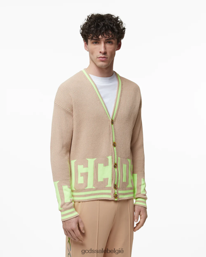 vest met lage band Heren GCDS beige kleding 4600VF27