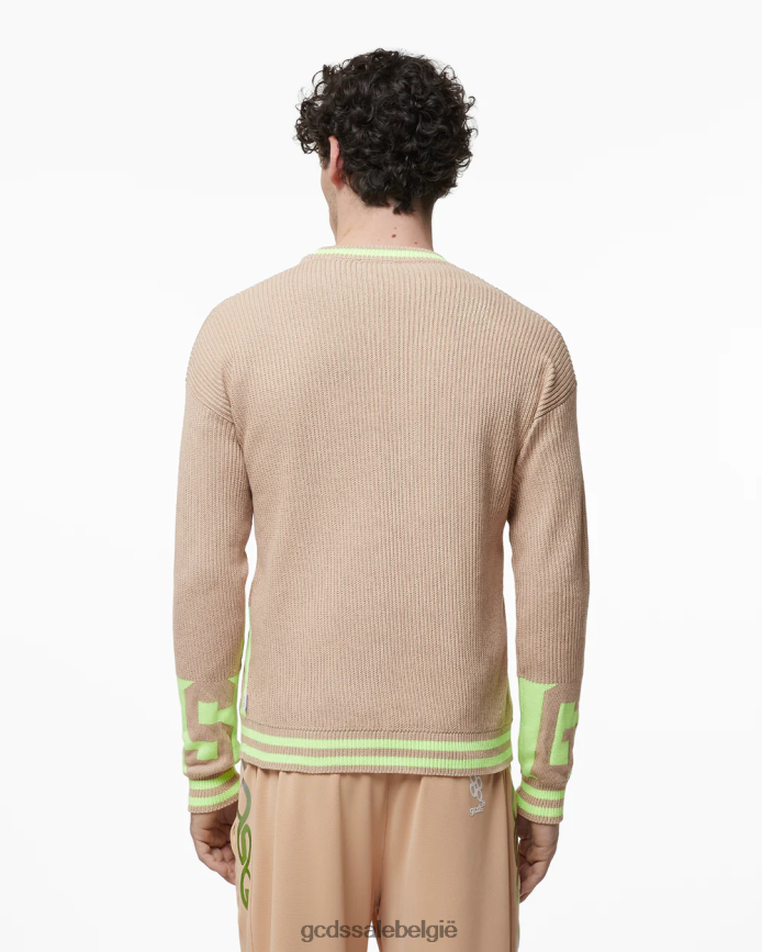 vest met lage band Heren GCDS beige kleding 4600VF27