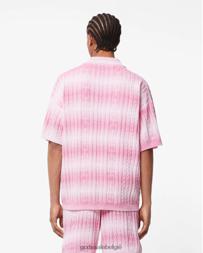 vlechten degraderen het shirt Heren GCDS fuchsia kleding 4600VF31