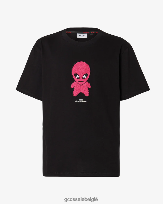 Wirdo los t-shirt Heren GCDS zwart kleding 4600VF96