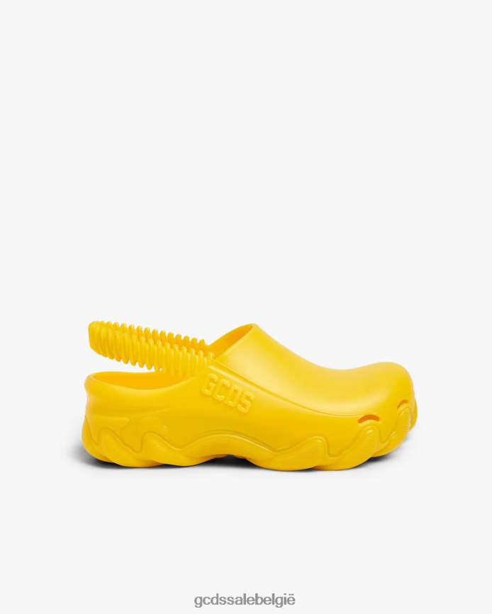 steenbok klompen Heren GCDS geel schoenen 4600VF187
