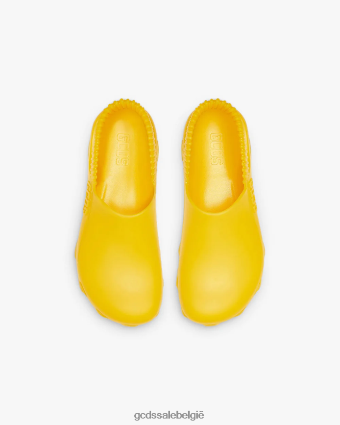 steenbok klompen Heren GCDS geel schoenen 4600VF187