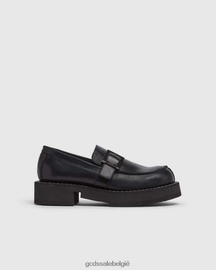 leren loafers Heren GCDS x Clarks zwart schoenen 4600VF178