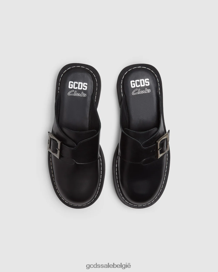 leren muiltjes Heren GCDS x Clarks zwart schoenen 4600VF177