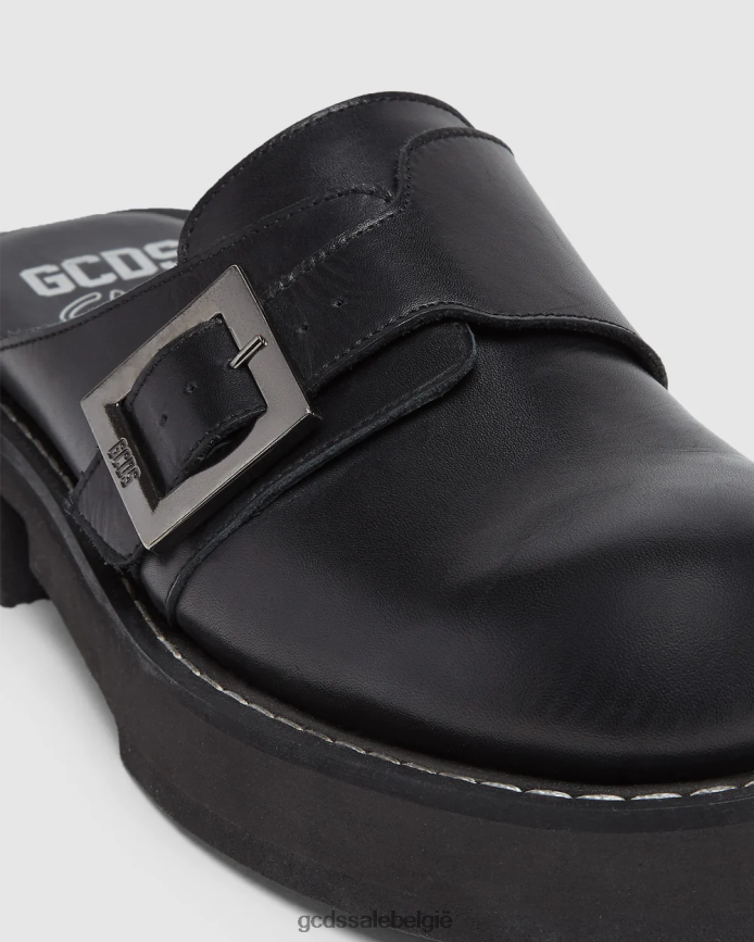 leren muiltjes Heren GCDS x Clarks zwart schoenen 4600VF177