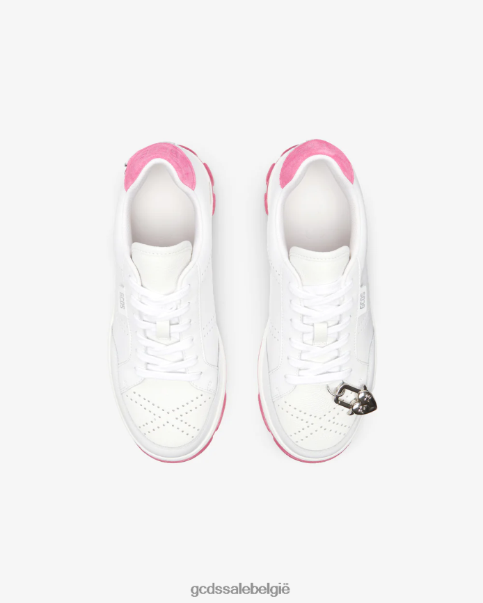 essentiële nami-sneakers Heren GCDS fuchsia schoenen 4600VF168