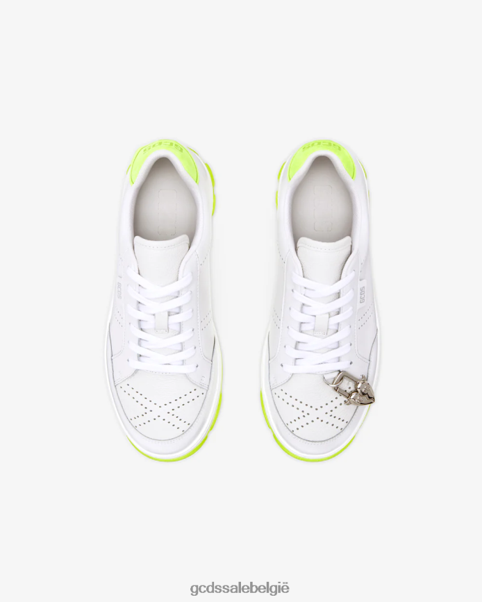essentiële nami-sneakers Heren GCDS limoen schoenen 4600VF165