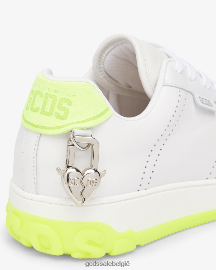essentiële nami-sneakers Heren GCDS limoen schoenen 4600VF165