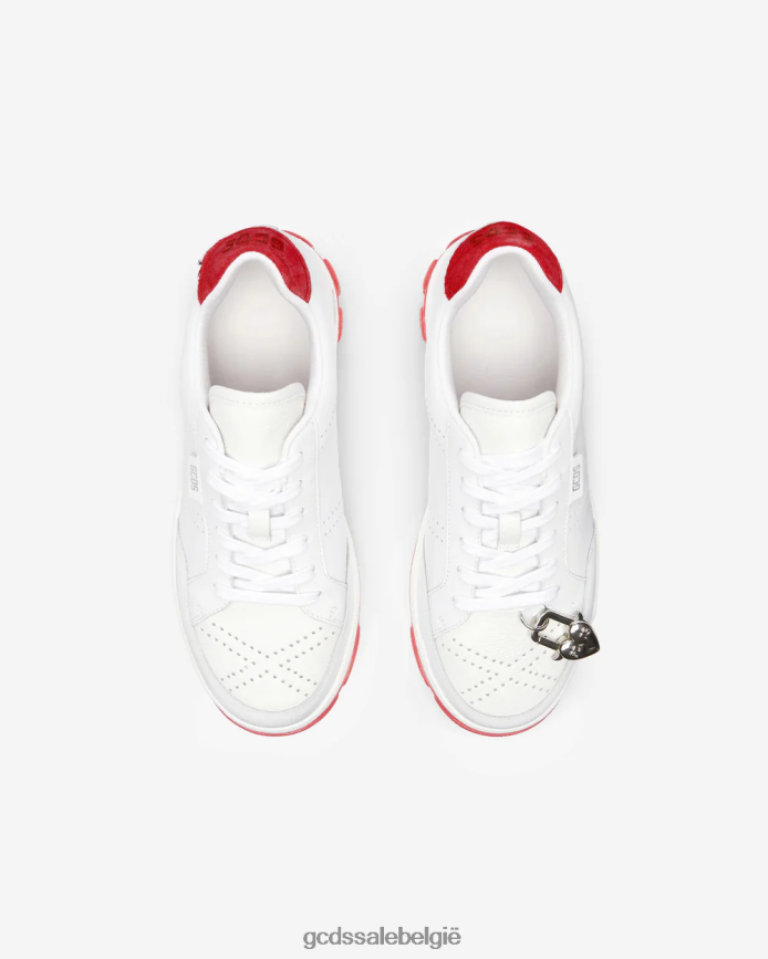 essentiële nami-sneakers Heren GCDS rood schoenen 4600VF167