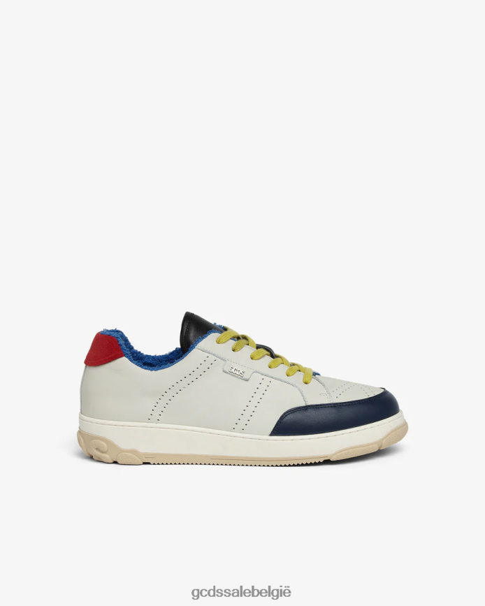 retro nami-sneakers Heren GCDS bordeaux/blauw schoenen 4600VF170