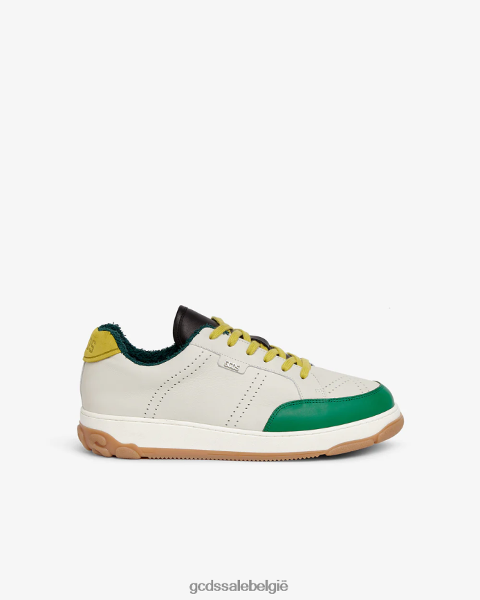retro nami-sneakers Heren GCDS groen Geel schoenen 4600VF171