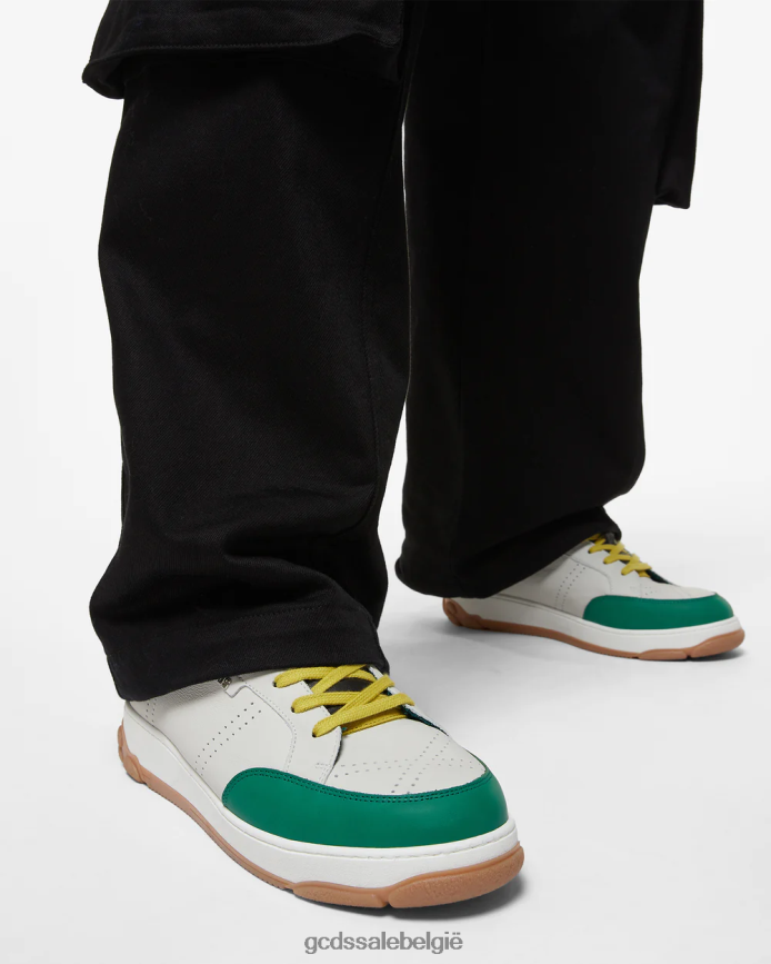 retro nami-sneakers Heren GCDS groen Geel schoenen 4600VF171