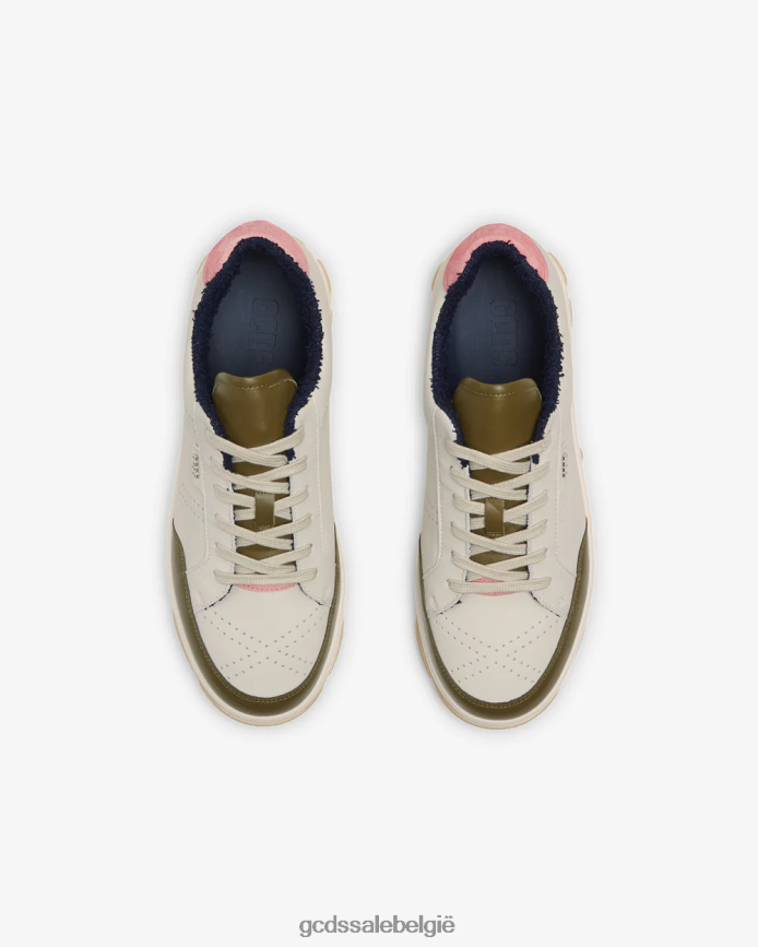retro nami-sneakers Heren GCDS roze/bruin schoenen 4600VF169