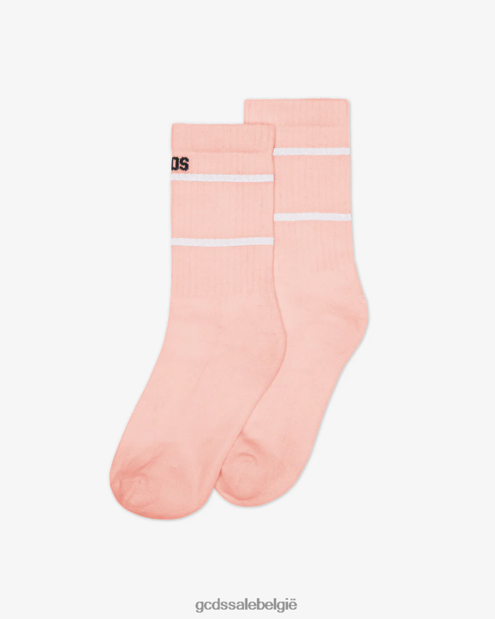 junior sokken met lage logoband kinderen GCDS roze accessoire 4600VF772