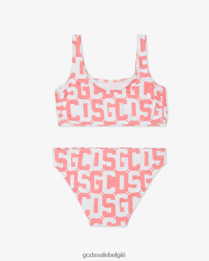 junior monogrambikini kinderen GCDS roze kleding 4600VF824