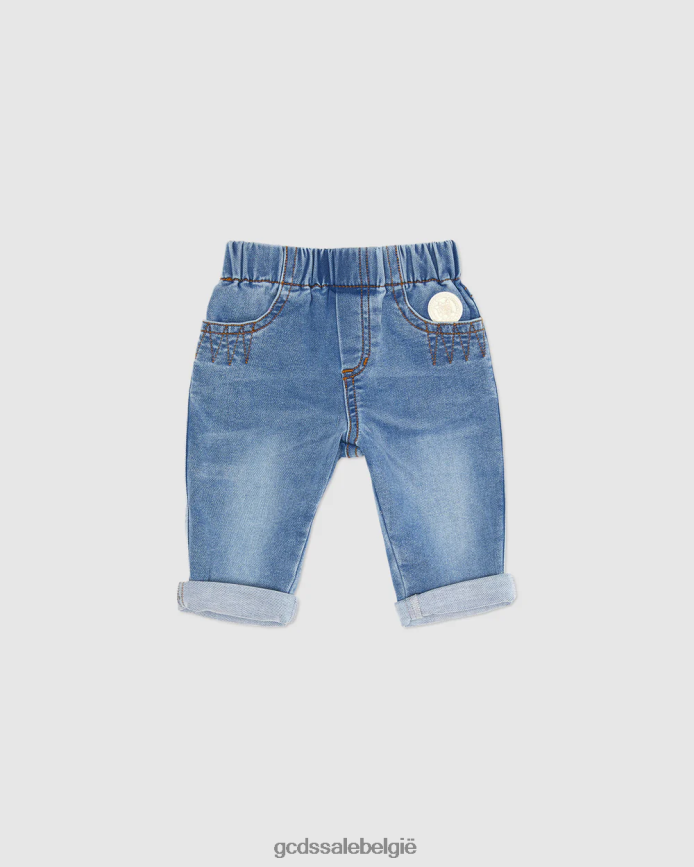 baby-denimbroek kinderen GCDS lichtblauw kleding 4600VF622